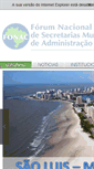 Mobile Screenshot of fonac.org.br